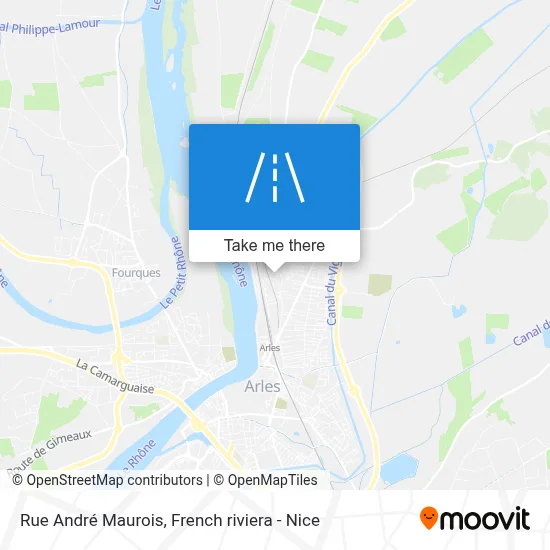 Rue André Maurois map