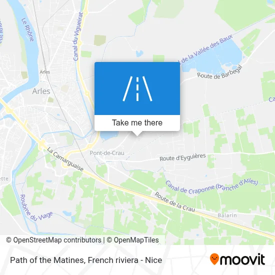Chemin Des Matines map