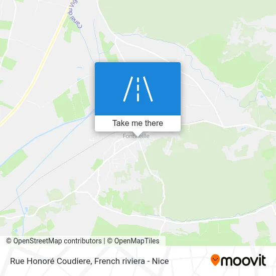 Rue Honoré Coudiere map