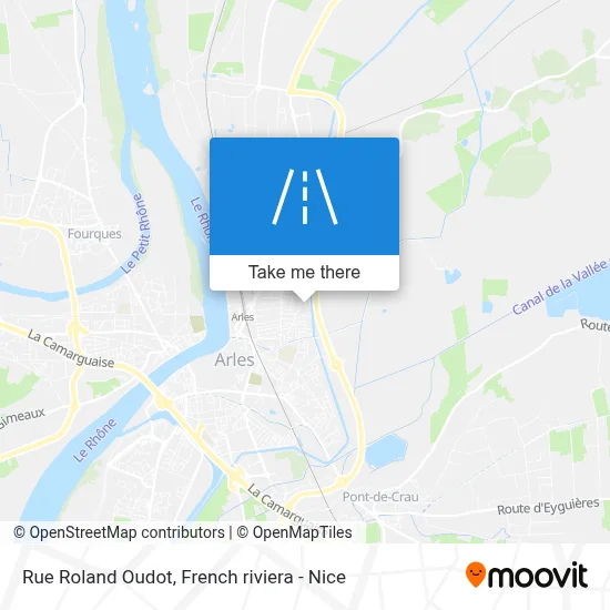 Rue Roland Oudot map