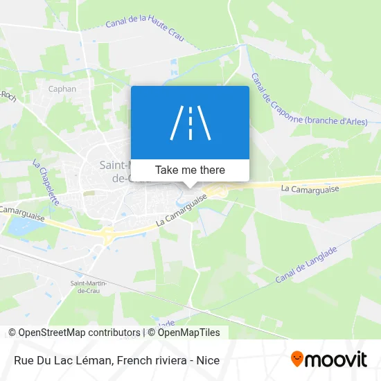 Rue Du Lac Léman map