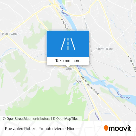 Mapa Rue Jules Robert