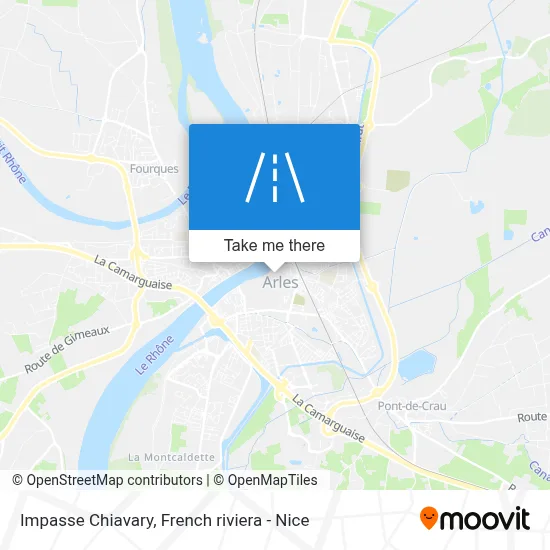 Impasse Chiavary map