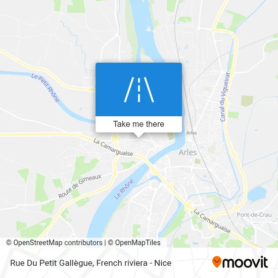 Rue Du Petit Gallègue map