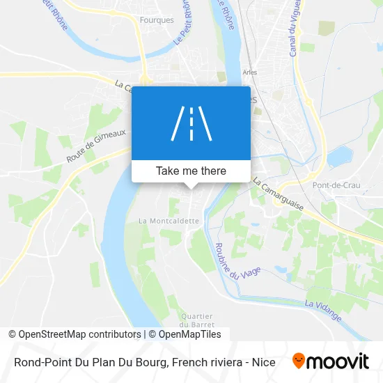 Rond-Point Du Plan Du Bourg map