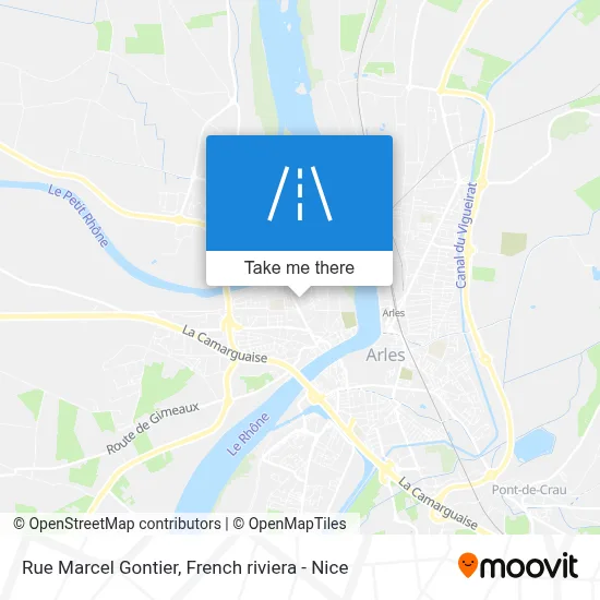 Mapa Rue Marcel Gontier