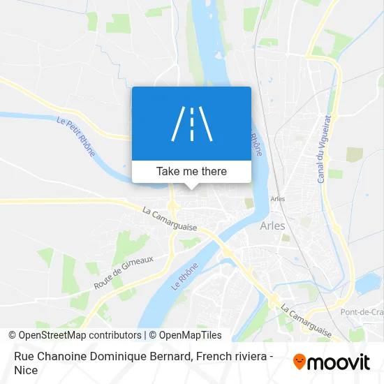 Rue Chanoine Dominique Bernard map