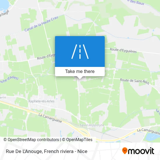 Rue De L'Anouge map