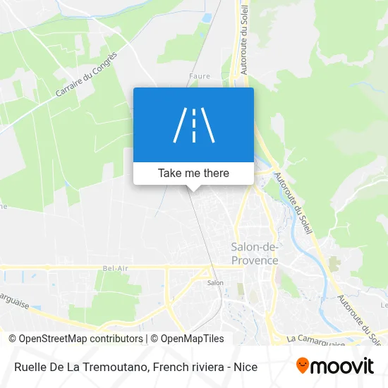 Ruelle De La Tremoutano map