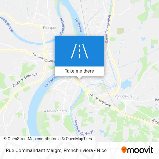 Rue Commandant Maigre map