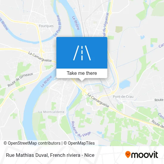 Mapa Rue Mathias Duval