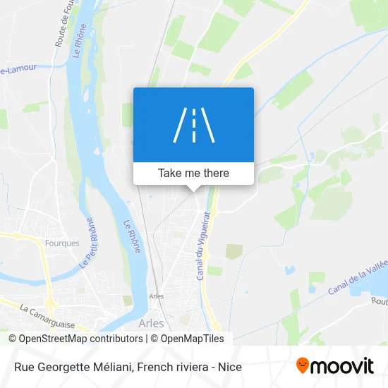 Rue Georgette Méliani map