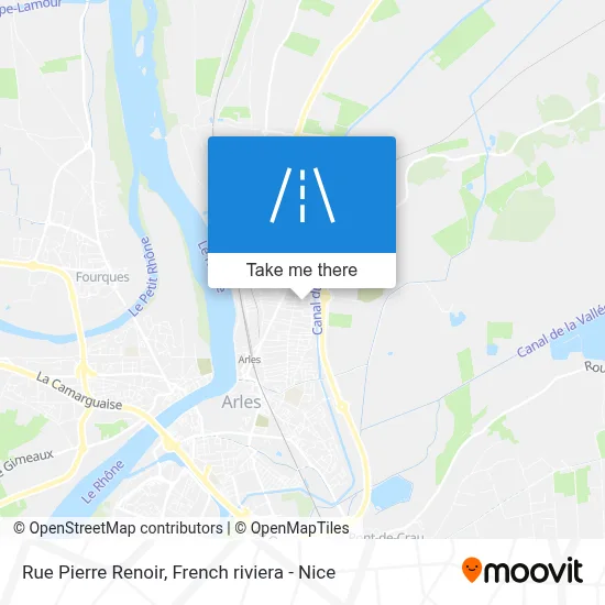 Rue Pierre Renoir map