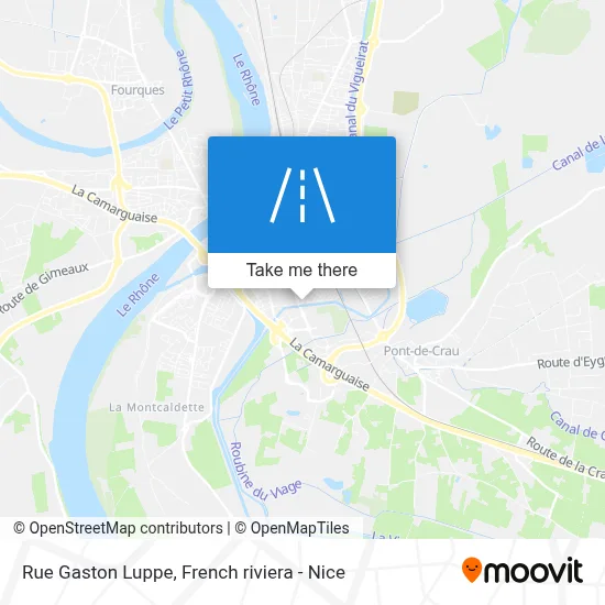 Rue Gaston Luppe map