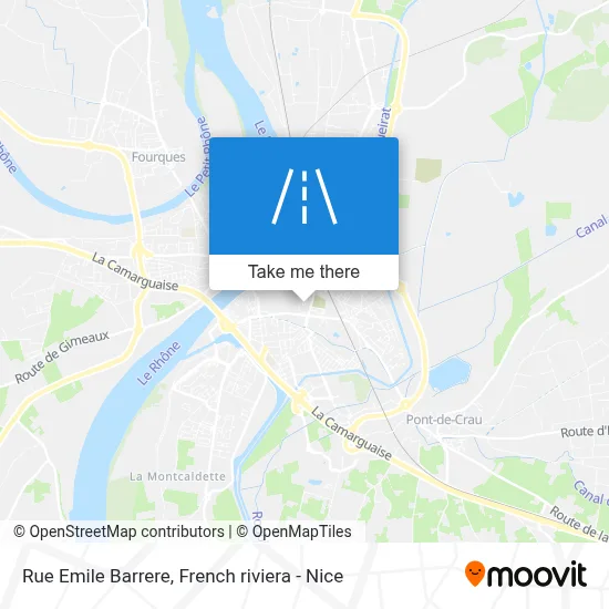 Rue Emile Barrere map