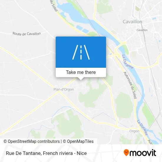 Rue De Tantane map