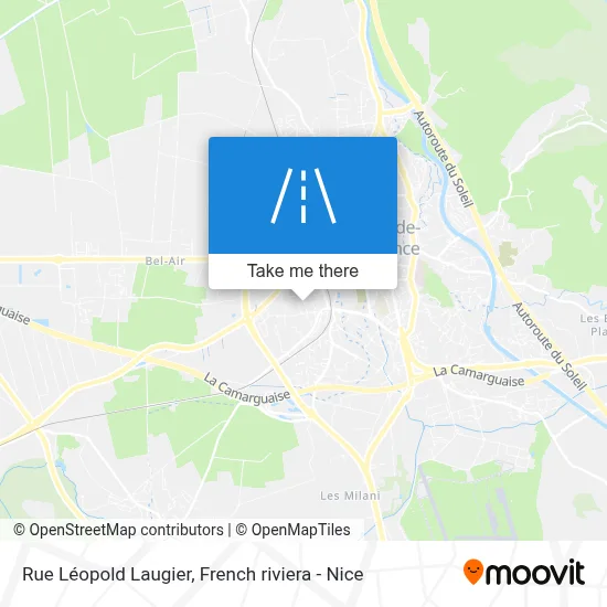 Rue Léopold Laugier map