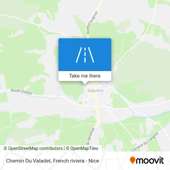 Chemin Du Valadet map