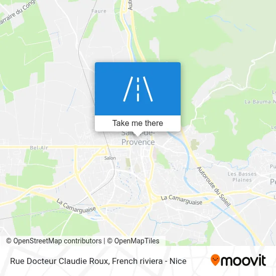 Rue Docteur Claudie Roux map