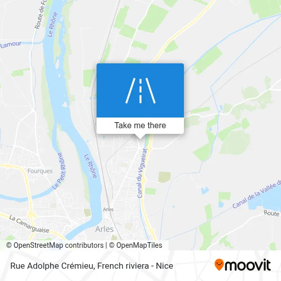 Rue Adolphe Crémieu map