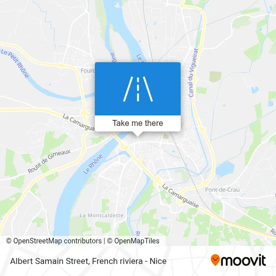 Rue Albert Samain map