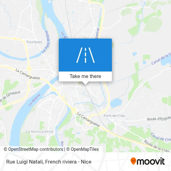Rue Luigi Natali map
