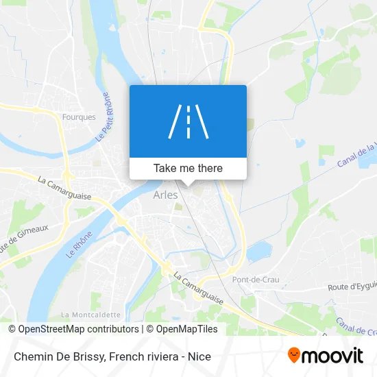Chemin De Brissy map
