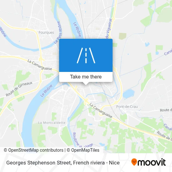 Mapa Rue Georges Stephenson