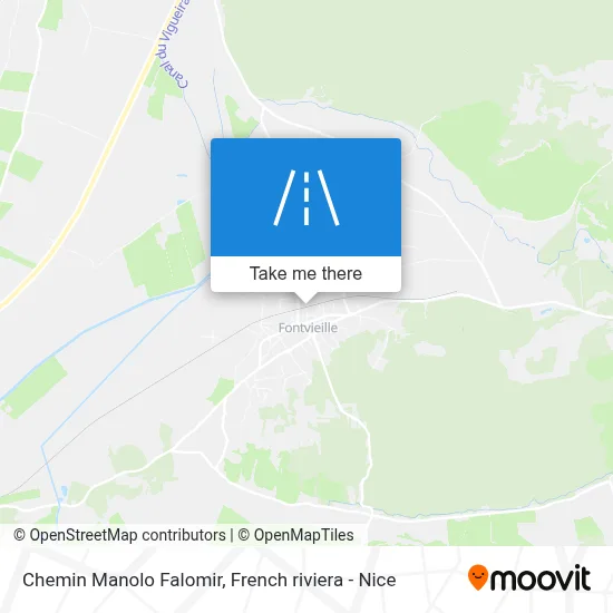 Chemin Manolo Falomir map