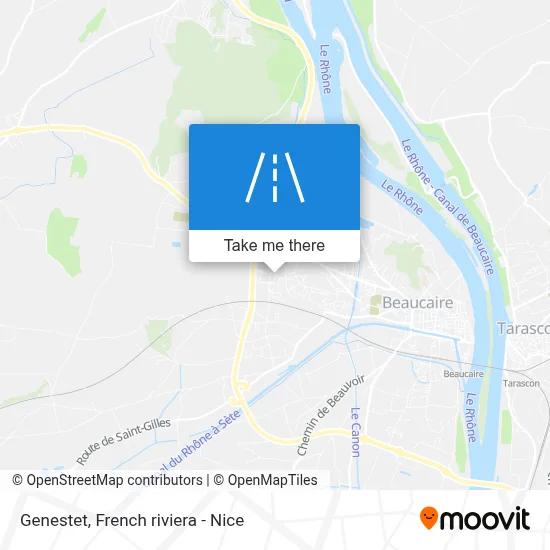 Genestet map