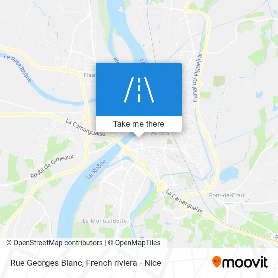 Mapa Rue Georges Blanc