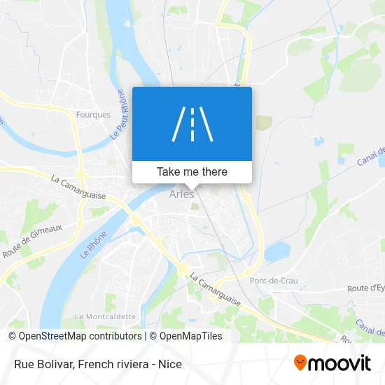 Mapa Rue Bolivar