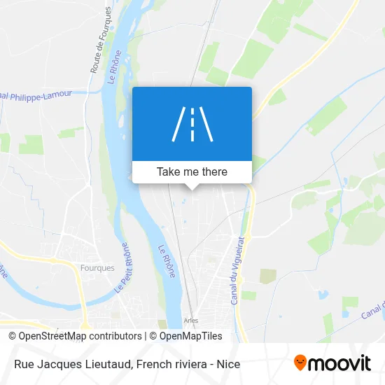 Mapa Rue Jacques Lieutaud