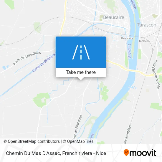 Chemin Du Mas D'Assac map