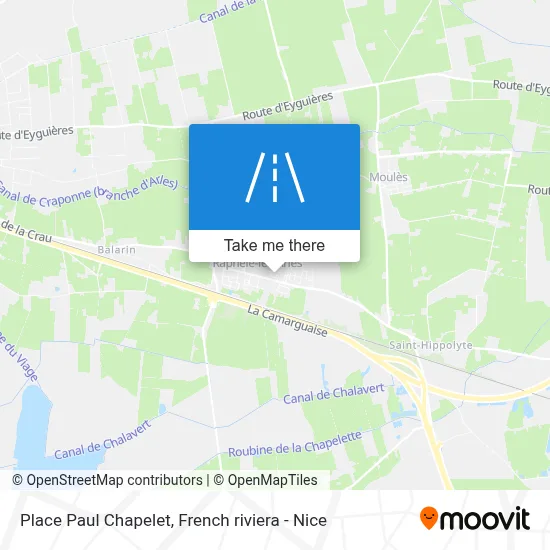 Place Paul Chapelet map