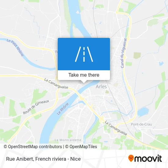 Rue Anibert map