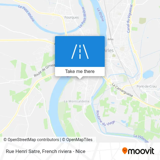 Rue Henri Satre map