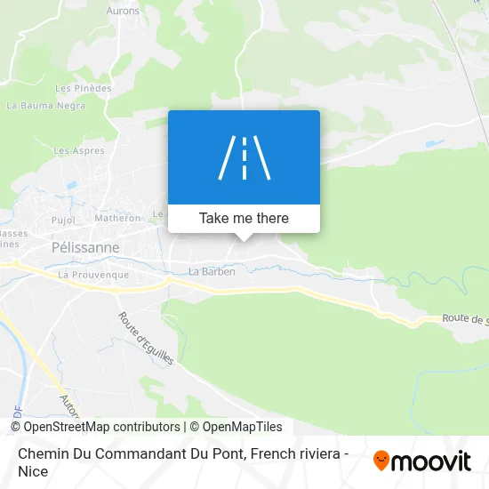 Chemin Du Commandant Du Pont map