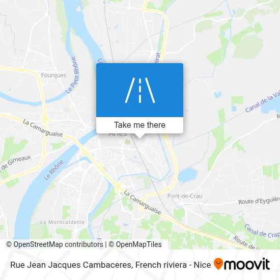 Mapa Rue Jean Jacques Cambaceres