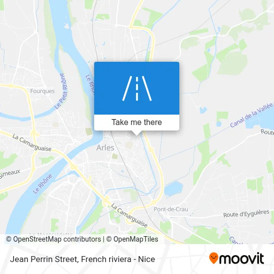 Mapa Rue Jean Perrin