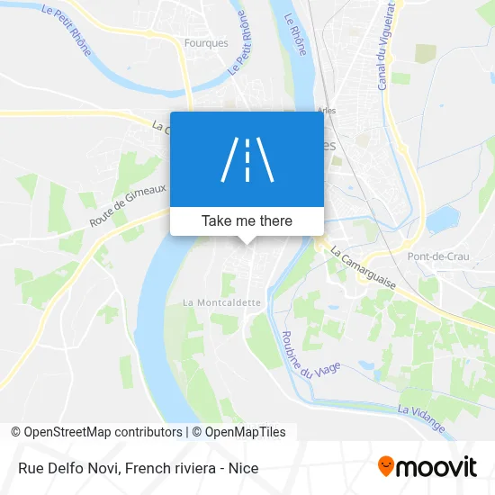 Rue Delfo Novi map