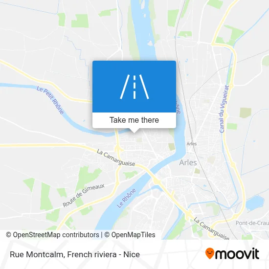 Rue Montcalm map