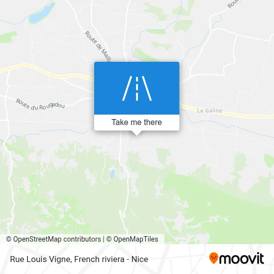 Rue Louis Vigne map