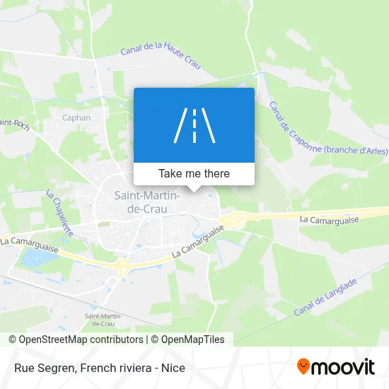 Mapa Rue Segren