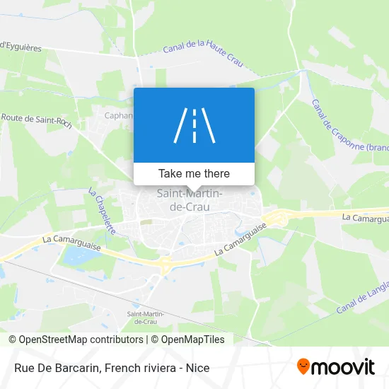 Rue De Barcarin map