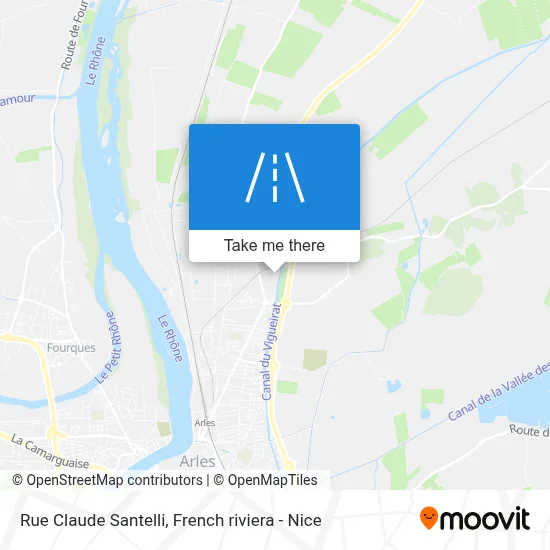 Rue Claude Santelli map