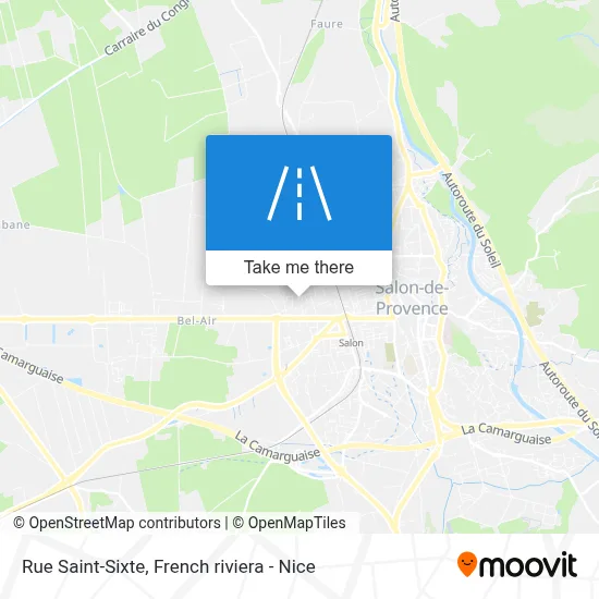 Mapa Rue Saint-Sixte