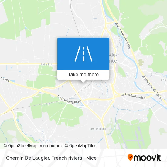 Chemin De Laugier map