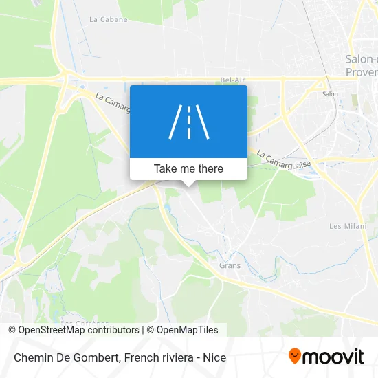 Chemin De Gombert map