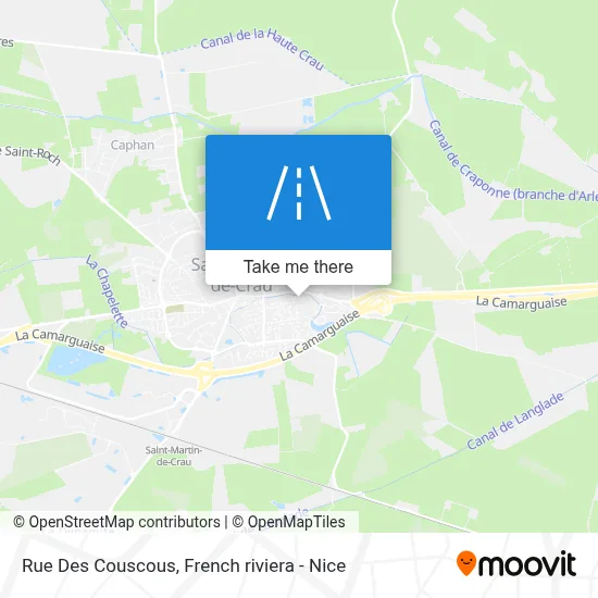 Rue Des Couscous map